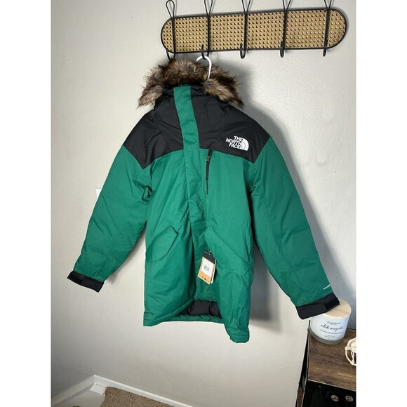 The North Face Bedford (Mcmurdo) Down Parka Insulated  Jacket Green Men’s Size M - Picture 1 of 8